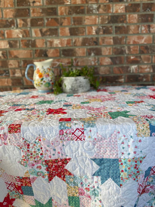 Welcome to the Rosy Cheeks Fabric Tour with Charisma's Corner
