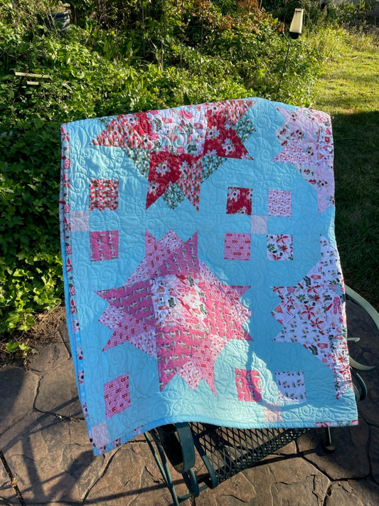 Snuggle Up Buttercup Fabric Tour with Neverlandstitches