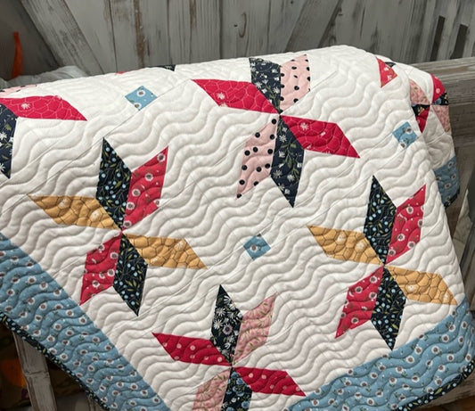 Sunshine and Chamomile Fabric Tour with Lamb Farm Designs