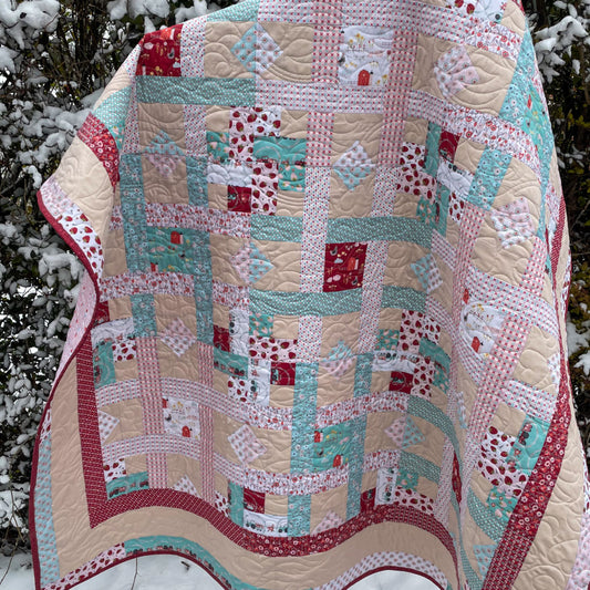 My Heart Belongs To My Farmer Fabric Tour with Neverlandstitches