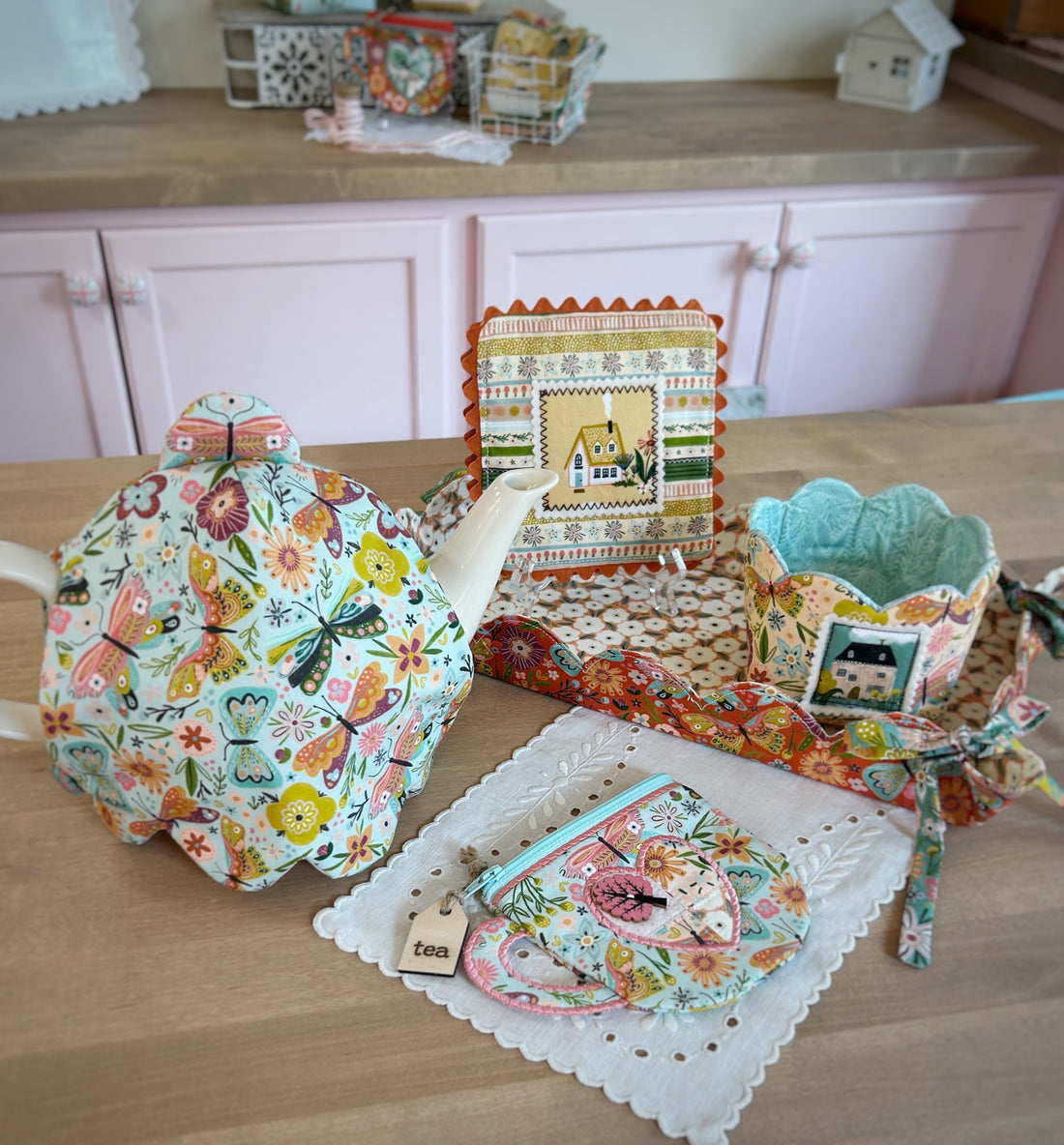 Cottage Charm Fabric Tour with Ellie Bug Makes