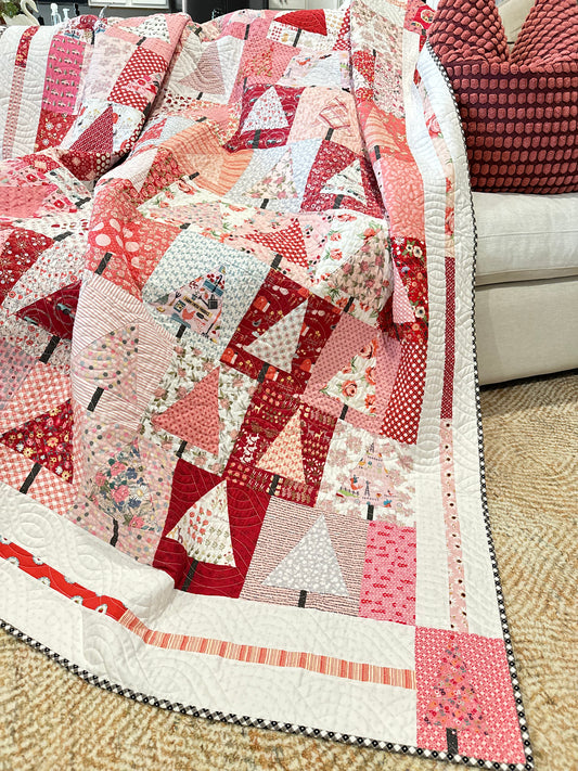 Pink Christmas Tree Quilt Sew-Along: Tips & Tricks With Jina