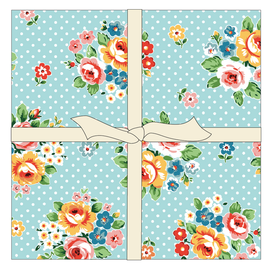 10" PRECUTS 42 PRINTS - Flower Market