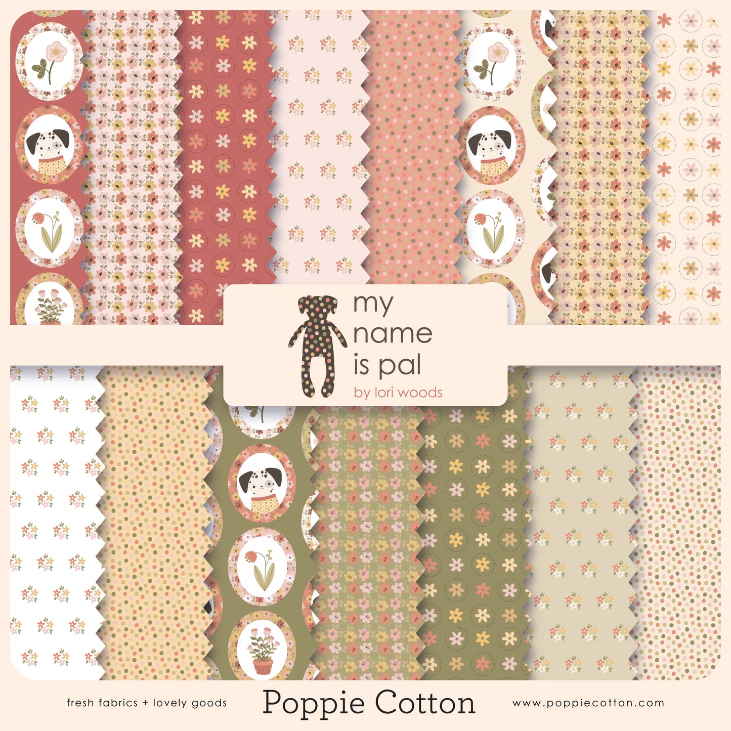 5" PRECUTS - 42 PRINTS - My Name Is Pal