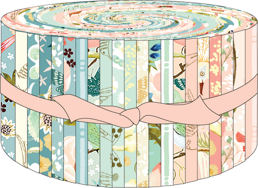 2.5" STRIPS - Serenity Blooms
