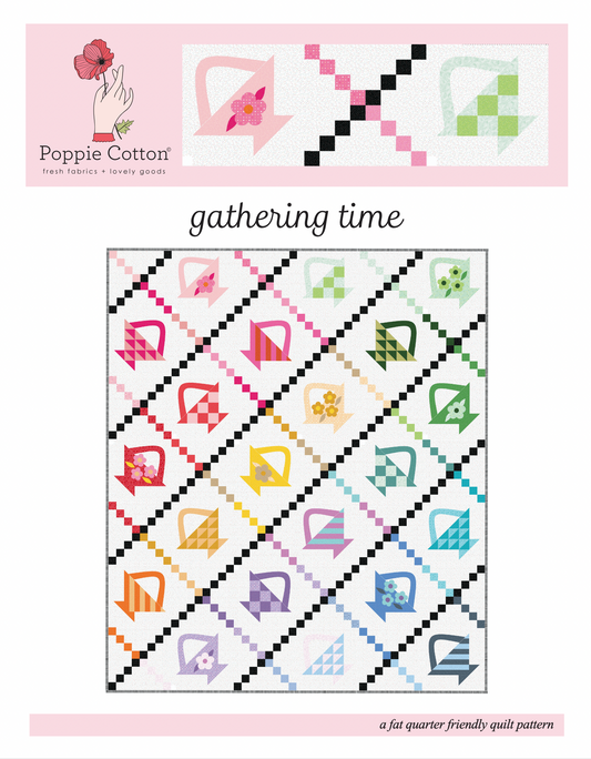 GATHERING TIME QUILT PATTERN - Poppie's Basics