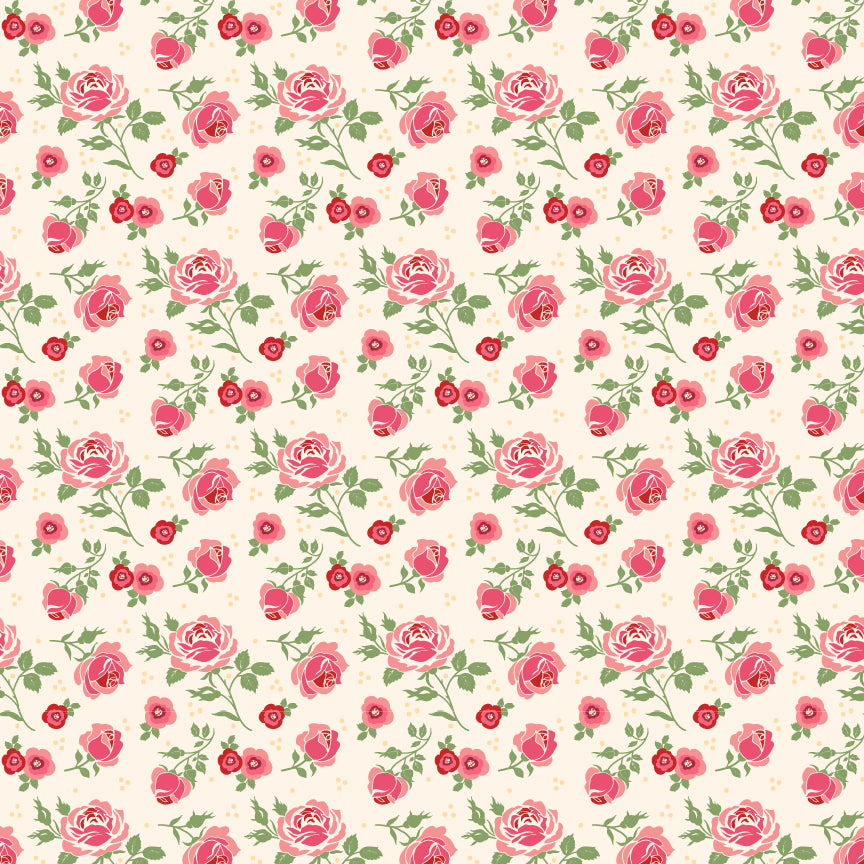 CHRISTMAS ROSES BUFF - Cuckoo Christmas