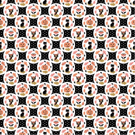 CHECKERED TREATS BLACK MAGIC- The Good Witch