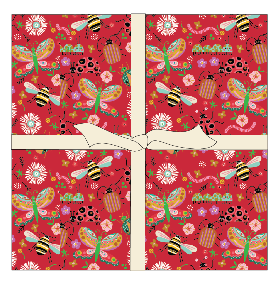 10" PRECUTS - 42 PRINTS - HEY LOVE BUG