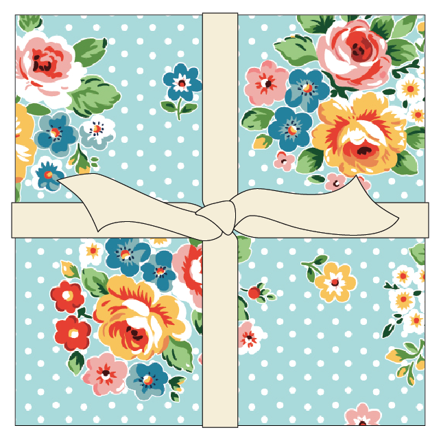 5" PRECUTS 42 PRINTS - Flower Market