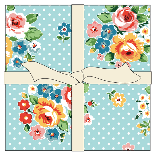 5" PRECUTS 42 PRINTS - Flower Market