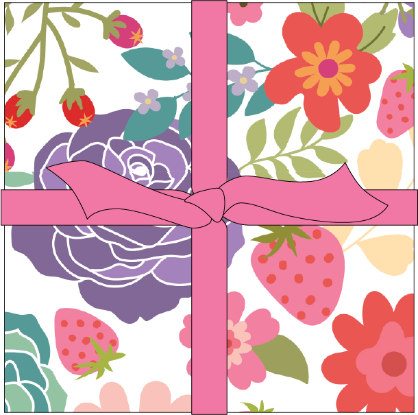5" PRECUTS - Calico Cowgirls