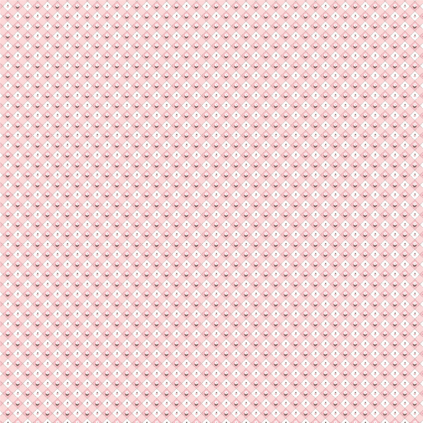 CHECKERED APRON PINK - Homegrown Preserves