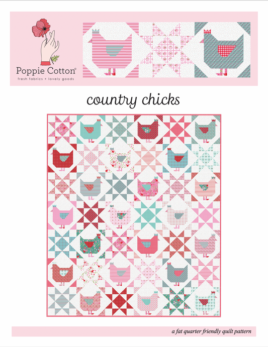 COUNTRY CHICKS QUILT PATTERN - Smitten Chicken