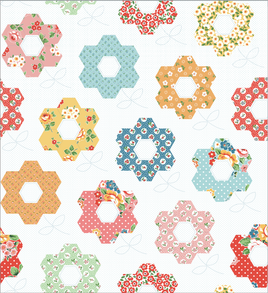 GRANDMOTHER'S GARDEN PROJECT SPECIFIC PANEL - Flower Market