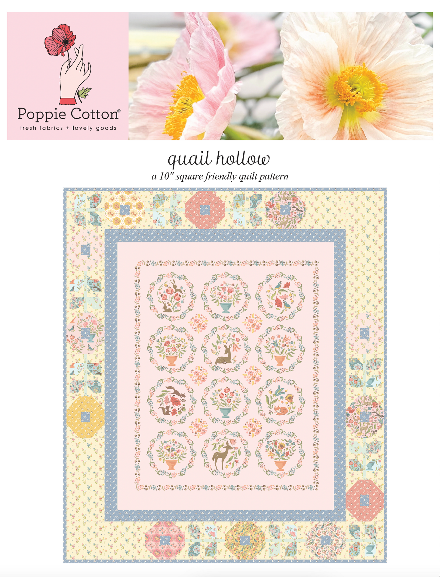 QUAIL HOLLOW QUILT PATTERN - Wildwood Dwellings