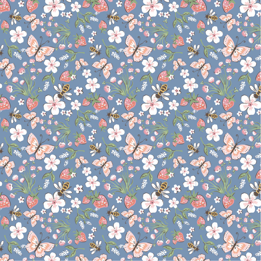 HONEYBEE MEADOW BLUE - Homegrown Preserves