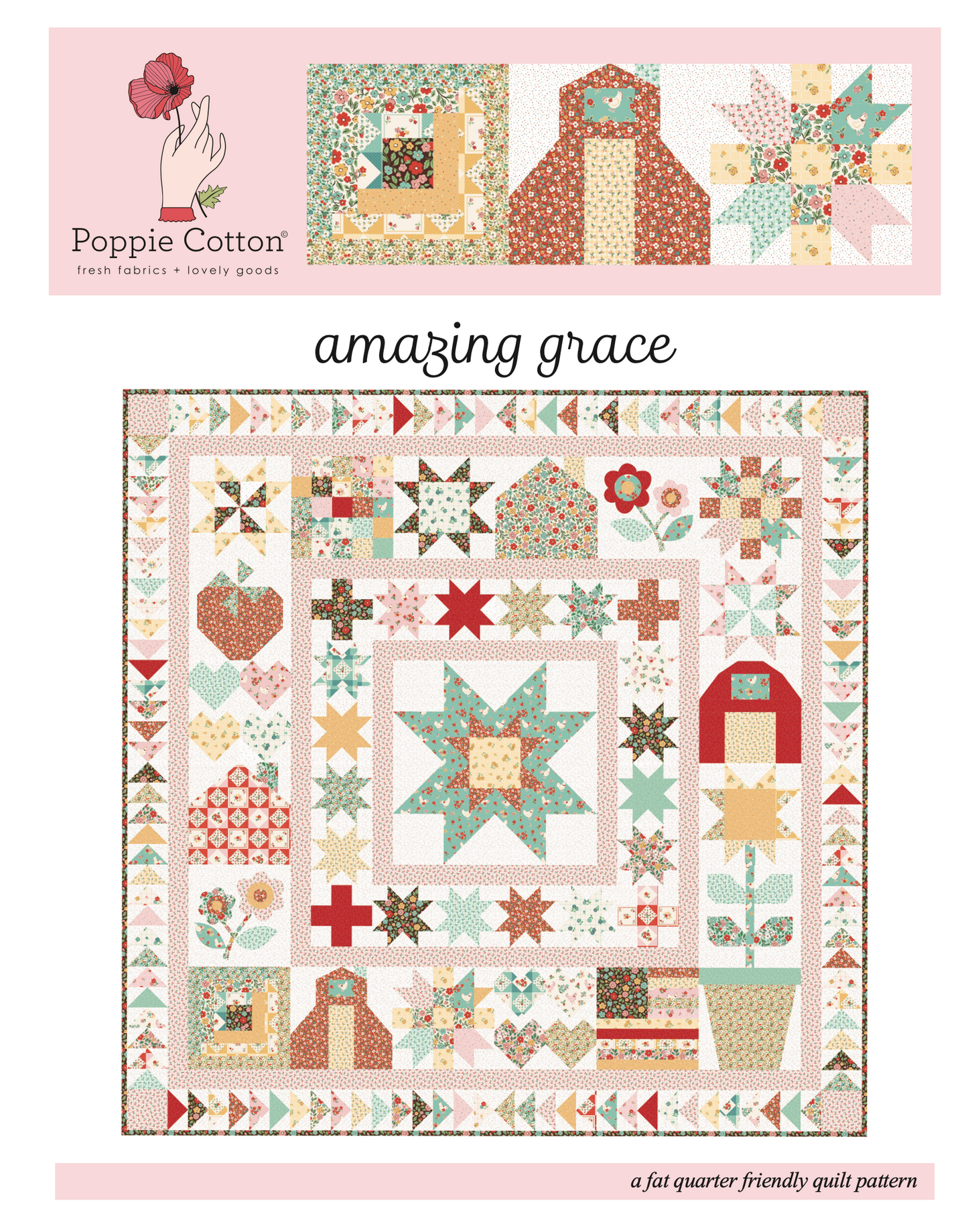 AMAZING GRACE QUILT PATTERN - Farmgirls Unite