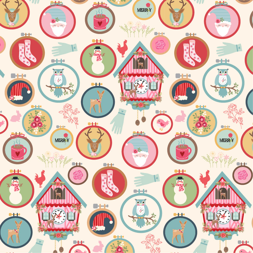 WINTER HOOPS BUFF - Cuckoo Christmas