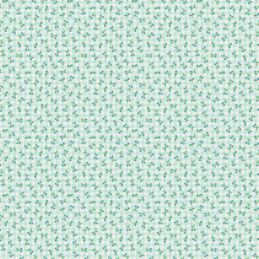 CHERRY PIE TEAL - Farmhouse Fancy