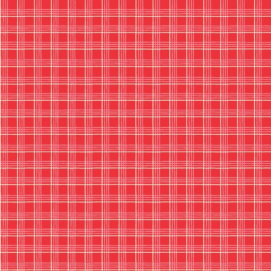CHRISTMAS PLAID RED - Oh What Fun
