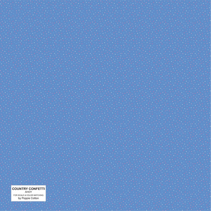 Country Confetti Fabrics New Poppie Cotton