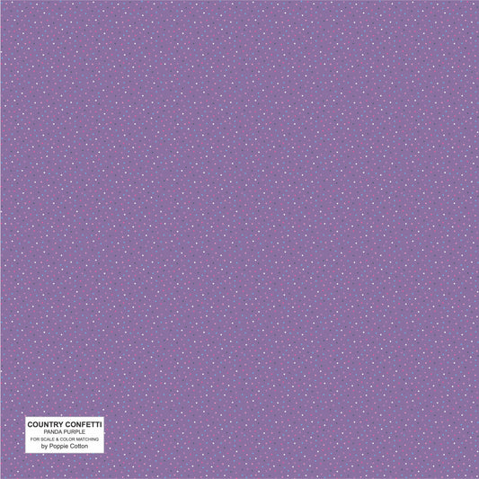 PARTY PANDA PURPLE - Country Confetti