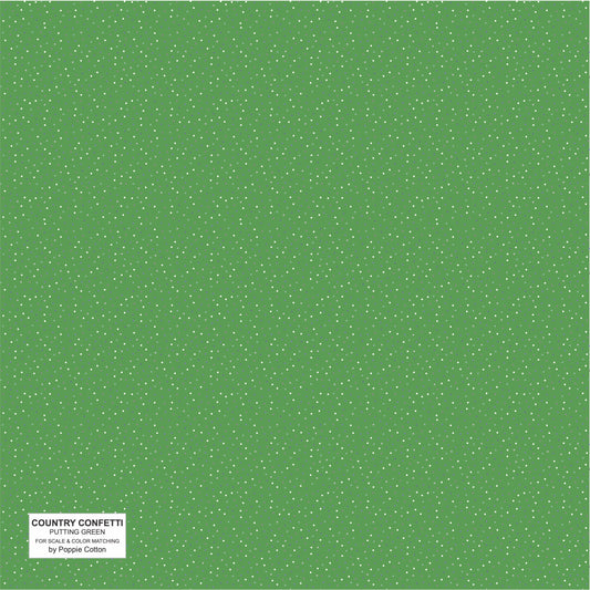 PUTTING GREEN GREEN - Country Confetti New