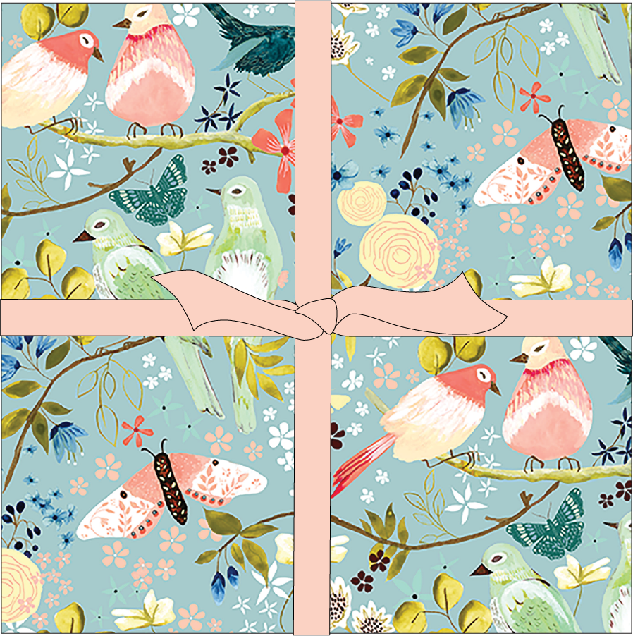 10" PRECUTS 42 PRINTS - Serenity Blooms