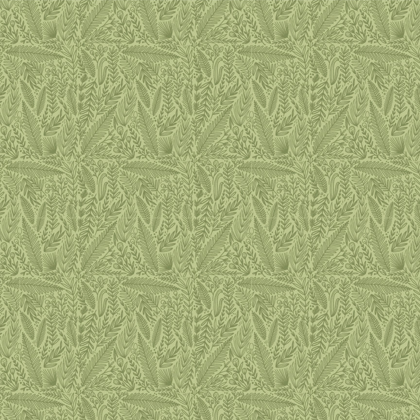 DELICATE FOLIAGE GREEN - Cottage Charm