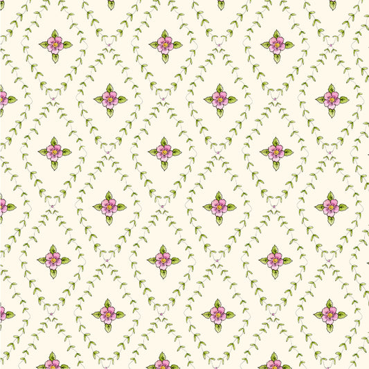 POSIE PRINT BUFF -  Garden Verse