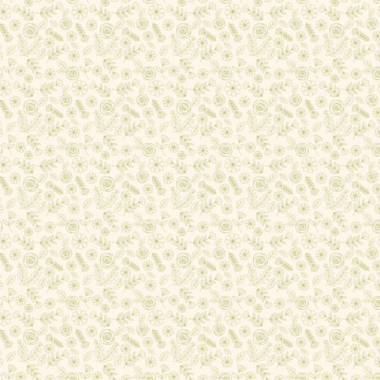 TOSSED BLOOMERS BUFF - Cuckoo Christmas