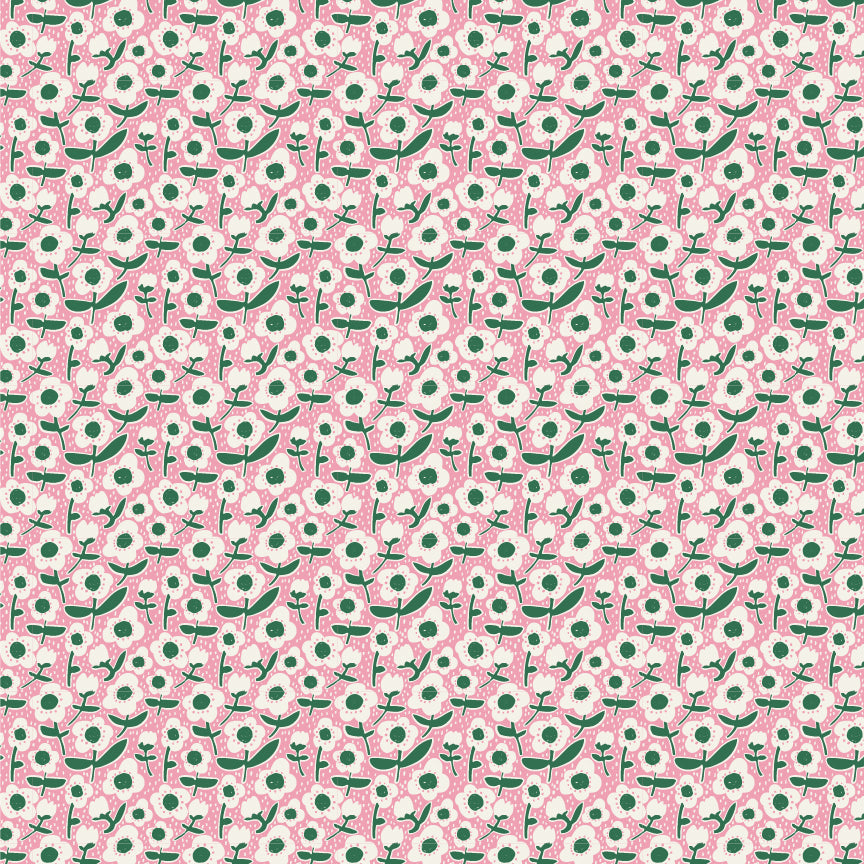 BOLD BLOOMS PASTEL PINK - Meadow Blooms