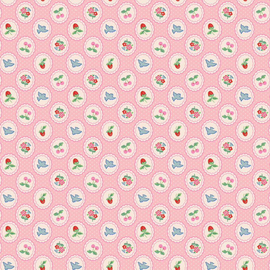 CHIRP & CHARM PINK - Bluebells & Buttercups