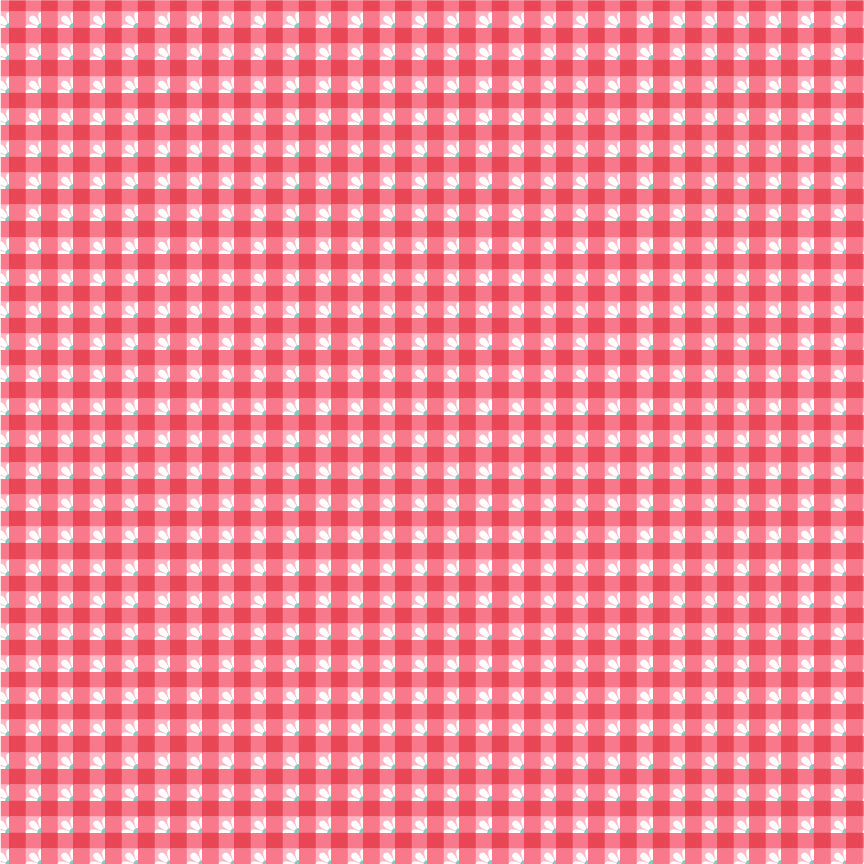 CHECK-A-ROO RED - Smitten Chicken