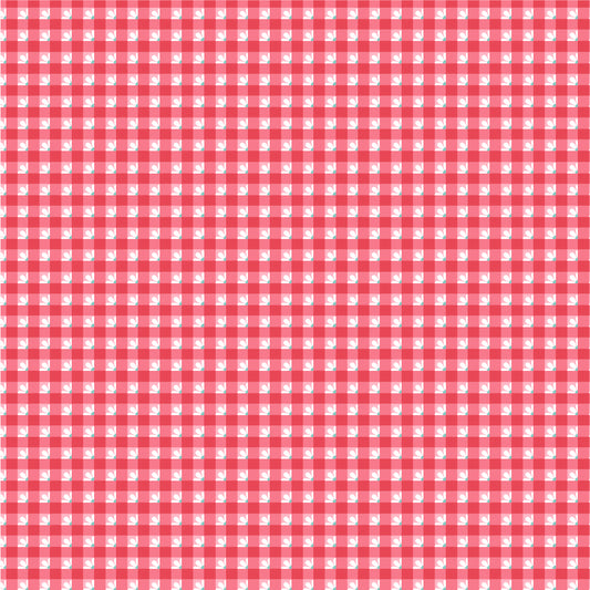 CHECK-A-ROO RED - Smitten Chicken