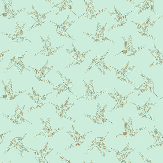 HUMMINGBIRD DANCE MINT - Serenity Blooms
