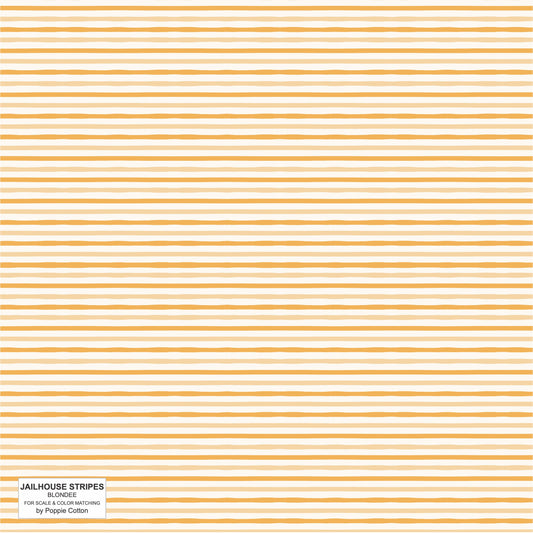 BLONDEE YELLOW - Jailhouse Stripes