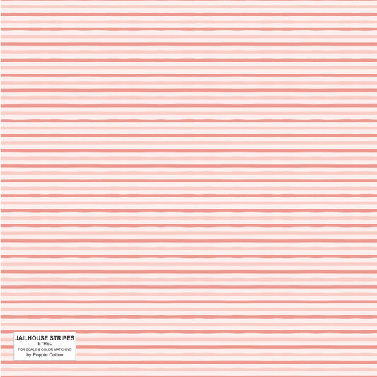 ETHEL LT PINK - Jailhouse Stripes
