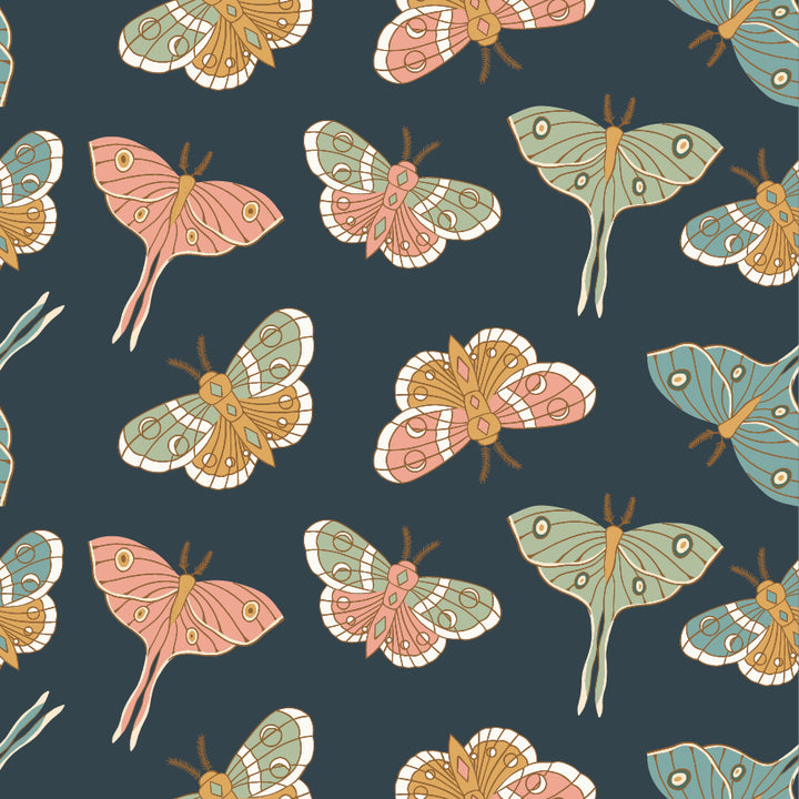 Moonbeam Dreams Fabric Poppie Cotton