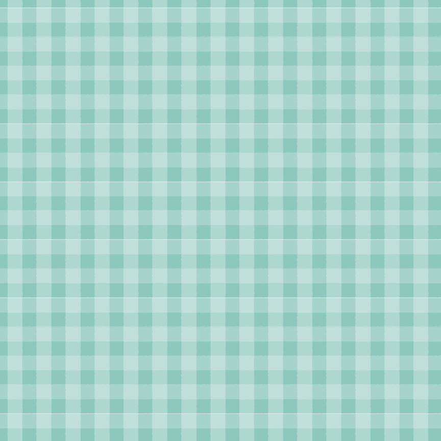 PRETTY IN PLAID TEAL - Delightful Department Store