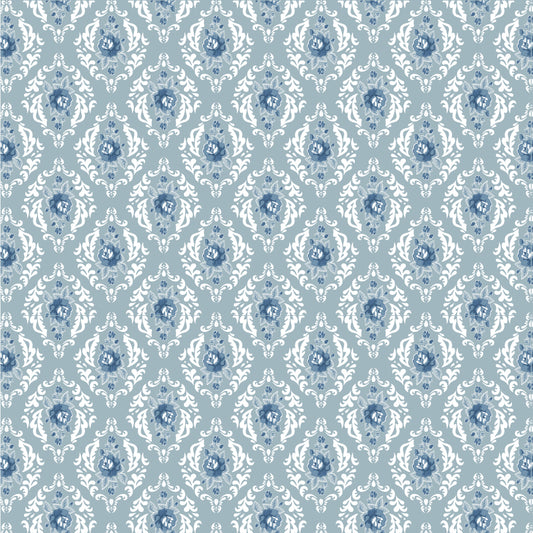 ROSE DAMASK MEDIUM - Lakeland Blues