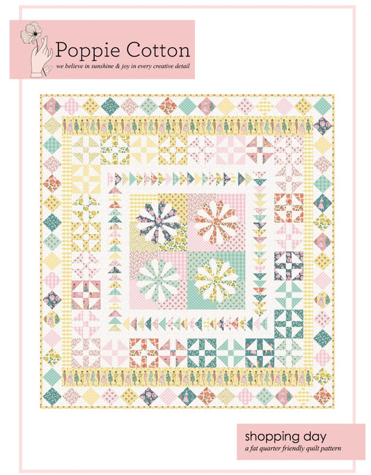 SHOPPING DAY QUILT PATTERN - Delightful Department Store