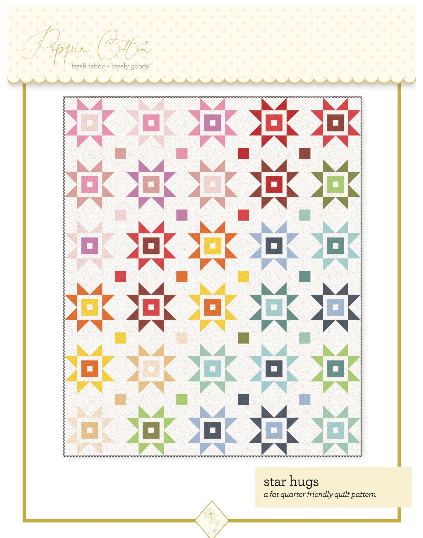Star Hugs Quilt Pattern - Country Confetti