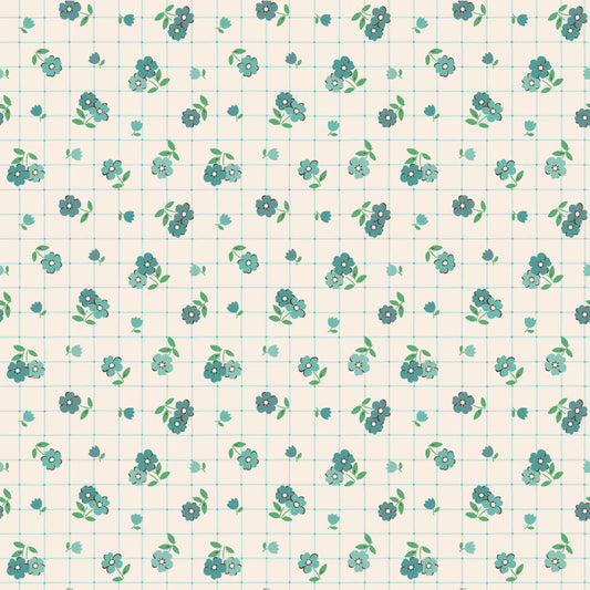 TEA TOWEL TEAL - Farmhouse Fancy