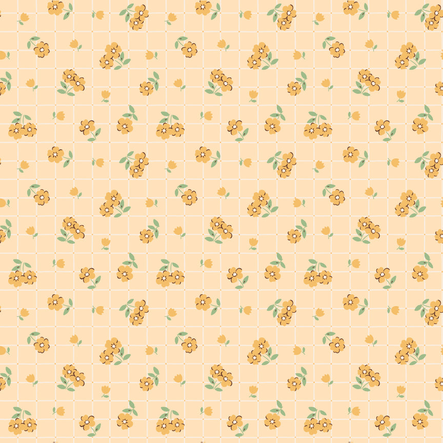 TEA TOWEL YELLOW - Farmhouse Fancy