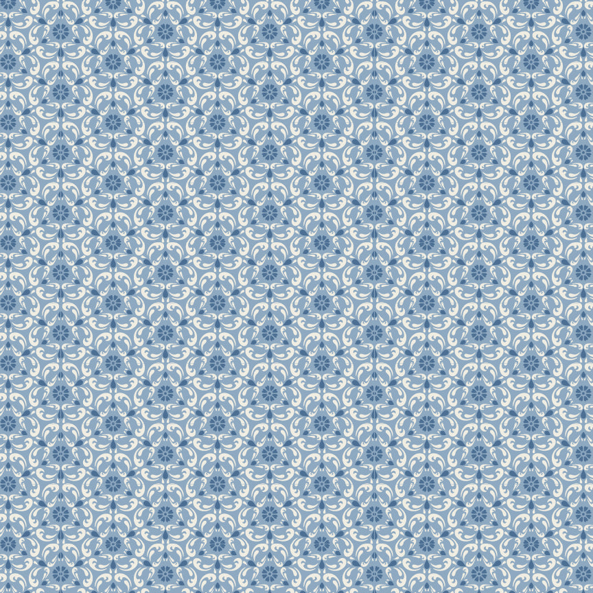 TRIDAMASK MEDIUM Lakeland Blues Poppie Cotton