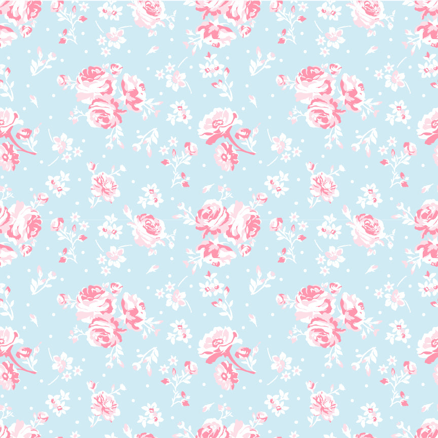 VINTAGE ROSE SKY BLUE - Elise