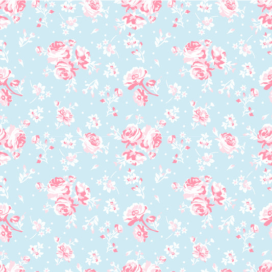 VINTAGE ROSE SKY BLUE - Elise