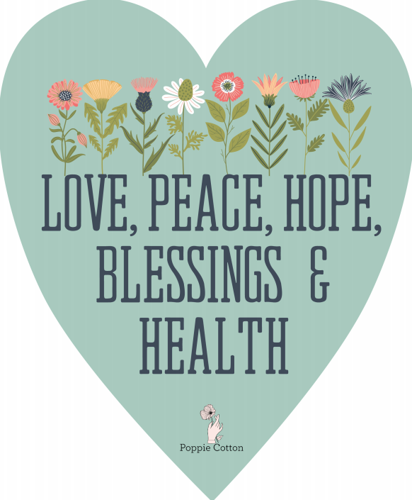 Peace, Love, Health Heart - Free Download